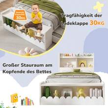 Kids Bed Frames, Headboards & Footboards - 90cm*200cm - View 6