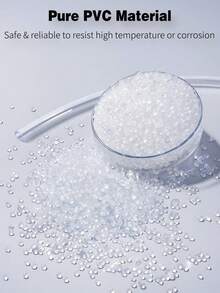 0.15英寸/0.23英寸水族箱气管 - 透明柔韧 - 防缠绕 - 适用于淡水和海水鱼缸 - 长度187.01英寸 - 透明 - 查看 7