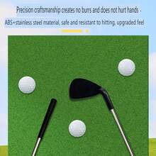 One Golf Club, Portable Left/Right Hand Golf Putting Trainer, Lightweight Practice Club With Clear Markings - Suitable For Indoor And Outdoor Training, Home Golf Practice, Course Practice, Backyard, Etc. A Training Tool For Golf Enthusiasts, Durable Construction, Foldable, Telescopic, Lightweight And Easy To Carry. An Ideal Gift For Golfers. Golf Club, Golf Putting Trainer, The Best Holiday Gift. - Multicolor - View 4