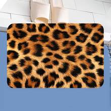 Diatom Mud Floor Mat, Made Of High-Quality Diatom Mud And Tech Fabric, With An Ultra-Soft Surface That Can Absorb Water To The Maximum Extent. Print 1.9.144 - Black - View 1