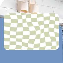 Diatom Mud Floor Mat, Made Of High-Quality Diatom Mud And Tech Fabric, With An Ultra-Soft Surface That Can Absorb Water To The Maximum Extent. Print 1.9.324 - Black - View 6