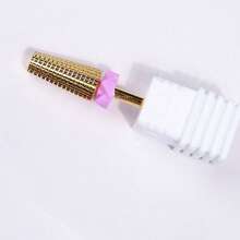 1pc Multi-Functional Tungsten Carbide Nail Drill Bit, One-Piece Design, Suitable For Long-Term Removal Of Gel Nail Polish, Also Applicable For Foot, Hand And Nail Care