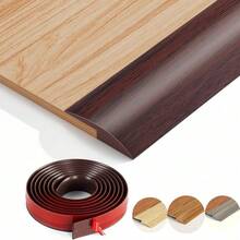 1pc 1m X 3.5cm Carpet To Tile Transition Strip, Wear-Resistant Self-Adhesive Edging Trim, Household Cuttable Threshold