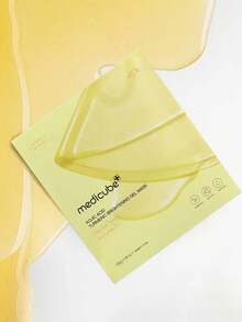 Medicube 4件組 KOJIC 酸與薑黃亮白凝膠面膜，美白修護黑斑、均勻膚色、保濕，輕盈凝膠質地，適合所有膚質，新手友善，女性日常使用，韓系化妝品，禮品 - KOJIC ACID TURMERIC BRIGHTENING - 查看 9