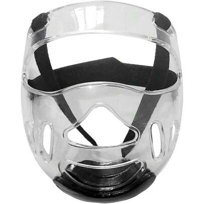 CYPNProtector de Cabeza para Taekwondo Transparente Desmontable Careta Taekwondo Protector Facial para Boxeo Transpirable y Ligero Resistente al Impacto y Duradero para Karate y SandaFashion