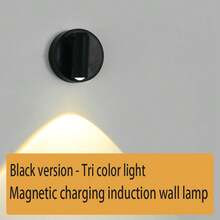 1/2 đèn chiếu điểm cảm ứng không dây, đèn LED treo tường 3 màu có thể điều chỉnh, đèn cảm biến từ tính hiệu suất cao, đèn tường chạy bằng pin sạc USB, thích hợp cho hành lang, phòng ngủ, tranh vẽ, triển lãm nghệ thuật và chiếu sáng cây cảnh trong nhà. - Nhiều màu - Xem 14