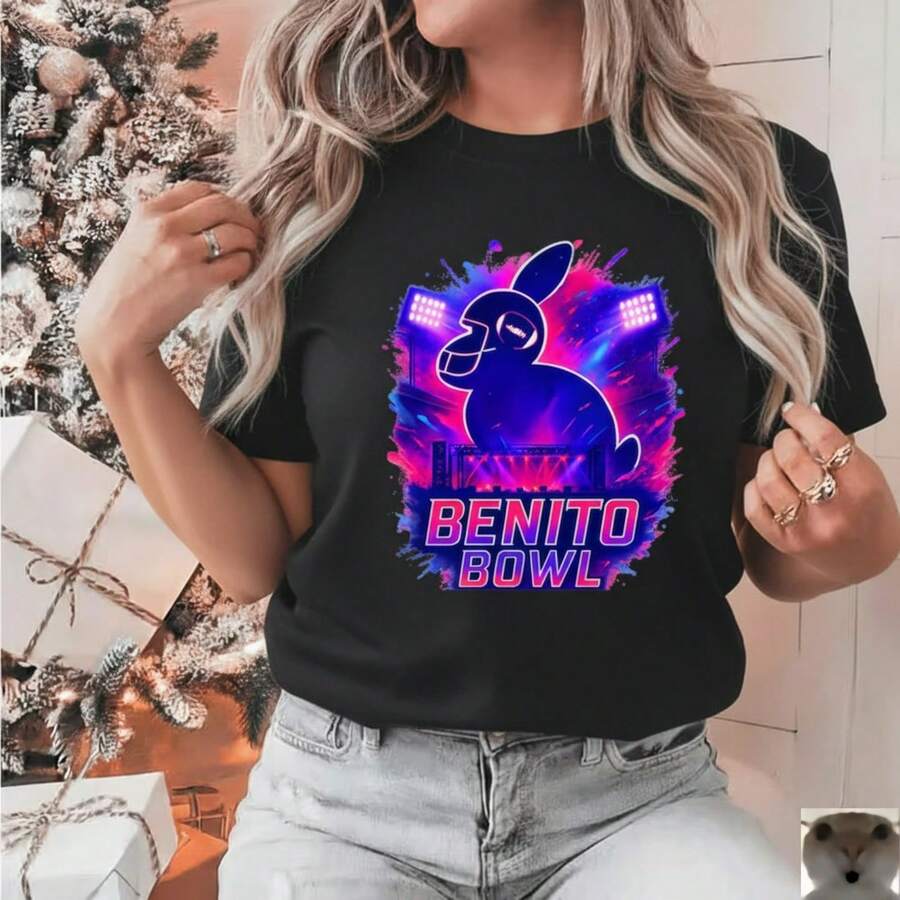 Benito Bowl Bundle, Bad Tour Bunny , Super Halftime Show, Football Game LX, Puerto Rico - màu đen - Xem 1