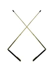2pcs Retractable Prospecting Rods, Portable Pen-Shaped L-Shaped Prospecting Rods, Suitable For Ghost Hunting, Water Detecting, Treasure Hunting, Finding Buried Items, Etc. - Black - View 10