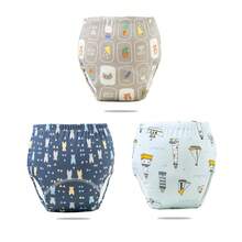 3pcs/6pcs Baby Potty Training Pants, Cute Cartoon Patterns, Soft Material, Leak-Proof & Washable, Suitable For 0-3 Years Old Baby Boys And Girls - Multicolor - View 9