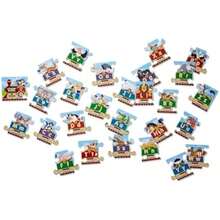 & Doug  Jumbo Jigsaw Floor Puzzle (27 Pcs, 10 Feet Long) - FSC Certified(Alphabet Express) - Multicolor - View 6