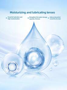 1瓶260毫升隐形眼镜护理液，深层清洁，持久洁净，温和不刺激，PH值接近泪液，佩戴舒适。 - 260毫升 - 查看 5