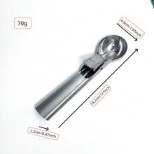 2-In-1 Stainless Steel Ice Cream Scoop, Dual-Use Retractable Ice Cream & Fruit Spoon, Manufacturer - Multicolor - View 11