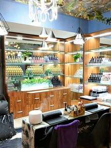 1pc Transparent Acrylic Multi-Layer Trapezoidal Display Desktop Display Shelf, Which Can Display Nail Polish, Cosmetics, Lipstick, Perfume, Jewelry, Used In Nail Salons - White - View 6