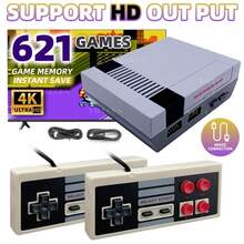 Mini Retro Handheld Game Console - USB Powered Plug And Play System, Brings Classic Entertainment Experience - Evokes Fond Family Memories - Easy Setup, Ideal Gift For Gatherings, Birthdays And Holidays - White - View 2