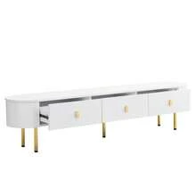 Television Stands & Entertainment Centers - White - View 8