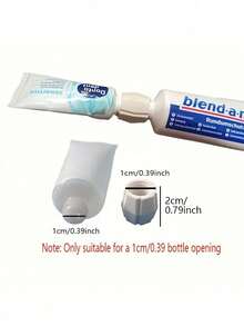 Plastic Toothpaste Tube And Face Wash Adapter With Refill Bottles, Convenient Toothpaste And Face Wash Refill, Cosmetic Tube Bottles, Face Wash Gel Tubes, Toothpaste Refill Tool Set, Home Supplies, Travel Kit - Multicolor - View 10