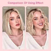 XBJ 32mm Automatic Curling Iron & One-Touch Rotating Curling Wand | Ceramic Barrel With 4 Temp Settings & Fast Heat | Create Salon Waves & Y2K Looks On All Hair Types | 360° Swivel Cord For Travel, Party & Daily Styling | Perfect Christmas Gift For Girlfriend & Wife (Plancha De Pelo For Women) - Xem 6