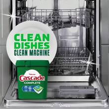 Cascade Fresh Scent Complete Pods Dishwasher Detergents, All-In-1 Dishwasher Pods For Spotless Dishes & Glasses, Fresh Scent Formula For Clean & Shiny Results, Dishwasher Detergent Pods For Tough Grease & Food Residue, Convenient Pods For Home, Apartment & Kitchen Cleaning - 綠色 - 查看 6