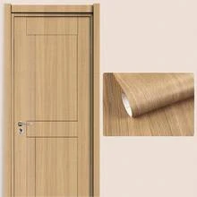 1 Cuộn Giấy Dán Tường Vân Gỗ Nhôm Tự Dính, Giấy Dán Tường Có Kết Cấu Gỗ Thật, Miếng Dán Tường Chống Thấm Nước Và Dầu Mỡ Có Thể Tháo Rời, Dễ Dàng Dán Trên Cửa, Thích Hợp Cho Phòng Ngủ, Phòng Tắm, Phòng Khách, Khung Cửa Bằng Hợp Kim Nhôm Và Gỗ Nguyên Khối - Nhiều màu - Xem 63