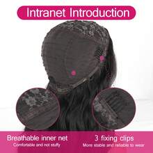 Body Wave V Part Wig Glueless Synthetic Long Wavy Wigs Upgrade U Part Wigs For Black Women Clip In Thin Part V Shape Wig Hair Extensions 24inch - 2# - 查看 3