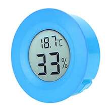 CYPNLiebeWH Mini Termómetro Higrómetro Termómetro LCD Higrómetro Termómetro Higrómetro -50 a 70 °C Indicadores de Temperatura y Humedad Pantalla LCD Digital Medidor de Temperatura de HumedadFashion - Azul - Ver 9