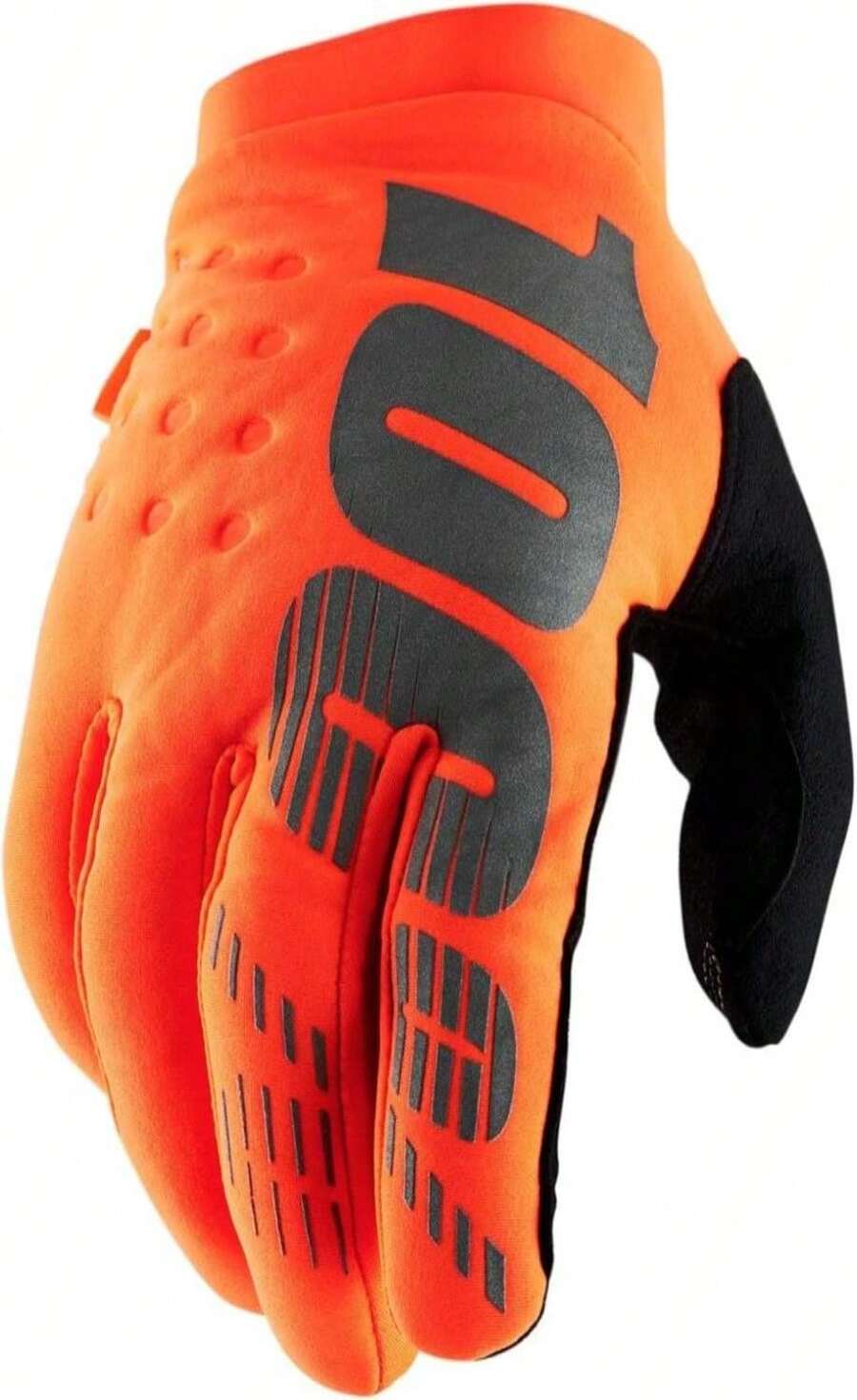 100% BRISKER Cold Weather Motocross &Amp; Mountain Bike Gloves - Warm Winter MTB &Amp; MX Powersport Racing Protective Gear - ColorD - 查看 1