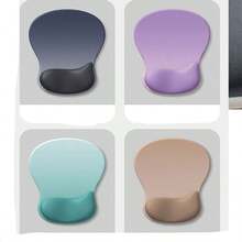 Gradient Minimalist Silicone Wrist Rest Pad, Ergonomic Thick Non-Slip Computer Mouse Pad - Multicolor - View 7