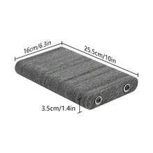 1pc Cat Wall Shelf, Pet Felt Cat Climbing Furniture, Suitable For Indoor Small And Large Cats - Grey - View 11