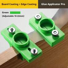 Woodworking Glue Applicator - Edge Banding And Panel Bonding Tool, Suitable For Handcraft And Factory Installation, Professional Auxiliary Tool - [Painted Wood Panels + Painted Edge Banding] Green Set - View 13