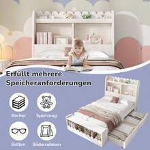 Kids Bed Frames, Headboards & Footboards - 90cm*200cm - View 7