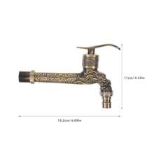 CYPNPOPETPOP grifo al aire grifos y repuestos para lavabos baño grifo baño en llave para lavabo llaves para lavabo decoración vintage grifo del fregadero grifo jardínFashion - 226918448 - Ver 5