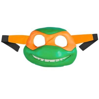 CYPNTMNT Caos Mutante Miguel Ángel Máscara de Juego de Rol  Mutant Mayhem MICHELANGELO Juguete Original de Playmates ToysFashion