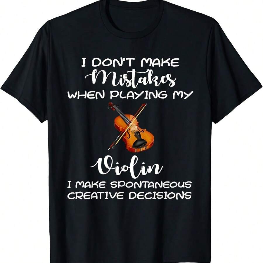 Violin Player Gifts - Violinist - Orchestra Music - 80s 90s T-Shirt - 藍色 - 查看 1
