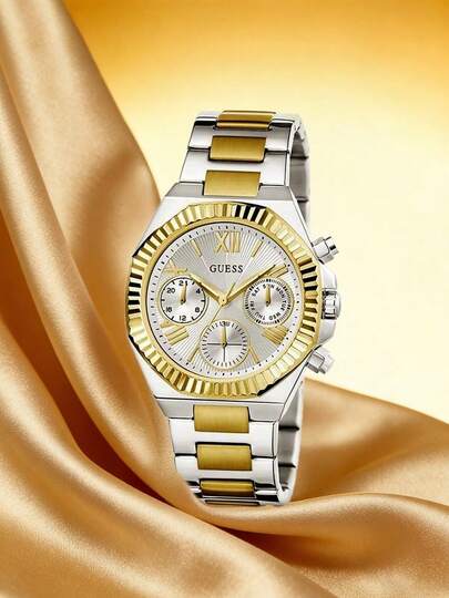  Guess 女士石英表，不锈钢商务风格，适合日常佩戴，GW0769L1/GW0769L2/GW0769L3/GW0769L4