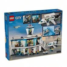 Bộ xếp hình LEGO City Series 60502 Nhà ga sân bay dành cho trẻ em, đồ chơi lắp ráp, quà tặng, bộ sưu tập mới. - 60502 - Xem 2