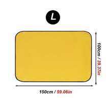 1pc Waterproof & Reusable Rabbit Playpen Mat, Easy To Clean Scratch-Resistant Pet Pad Cage Bottom Mat Bed, Suitable For Rabbits, Guinea Pigs, Ferrets And Other Small Pets, All Season