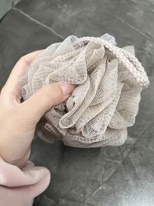 1Pc Loofah Sponge, Large Loofah 50g, Bath Sponge Soft Mesh Shower Loofah For Men Women, Body Scrub, Shower Pouf Bath Accessories, For Body Wash, Soap, Shower Loofahs, Bath Sponges Mesh Balls For Body Scrubber Exfoliator Wash Back Scrubber Bathroom - Multicolor - View 7