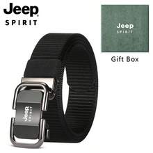 1pc Jeep Men's Belt Gift Box, Automatic Buckle Waist Strap, Suitable For Casual, Business, Multi-Function Pants, Office Attire, Daily Wear, Minimalist Design, Durable Material, High Quality, Adjustable Waist, Automatic Belt, Men's Fashion, Professional Wear, Men's Gift