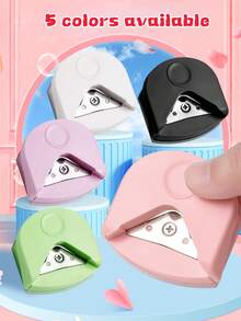 1pc Paper Corner Rounder - R4 Corner Cutter Punch Tool,Corner Rounder R4 Corner Punch, Portable Paper Trimmer Cutter For Laminated Cards, Cardstock, Scrapbooking,Photo Card Making, Paper Cutting DIY Crafts Puncher For Office, School Christmas ForHoliday Gift Giving Work Tools, Men's Gifts