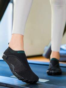 TOLLN 1双女士速干户外涉水鞋，防滑游泳鞋，防刮水鞋，两栖沙滩鞋 - 黑色 - 查看 6