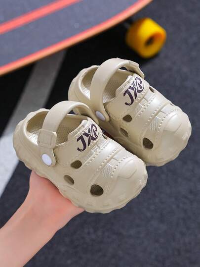 1 Pair Kids Breathable Sandals, Summer Non-Slip Fashion Versatile Toddler Boys Girls Lightweight Slippers