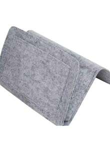 1个时尚床边悬挂收纳袋，免打孔可折叠床边整理袋，宿舍床边悬挂收纳袋，书桌/橱柜悬挂收纳袋，家用沙发边遥控器收纳袋，遥控器和纸巾收纳袋，可用于存放书籍、遥控器、手机、眼镜等物品，节省空间，适用于客厅、卧室、家庭、宿舍等场合。 - 彩色 - 查看 7