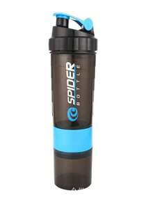 1 bình nước thể thao, cốc lắc 3 lớp dùng cho bột protein ở nhiệt độ thấp, thích hợp cho tập luyện thể dục, du lịch ngoài trời và làm quà tặng, quà sinh nhật. - Nhiều màu - Xem 16