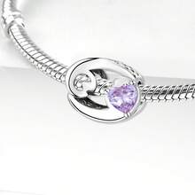 1pc Elegant Zodiac Bead, Suitable For Women To Wear Or DIY Jewelry Like Bracelets, A Beautiful Gift For Girlfriend - Zodiac Beads - View 7