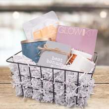 MagicWater Supply - 2 Oz - Diamond White - Crinkle Cut Paper Shred Filler Great For Gift Wrapping, Basket Filling, Birthdays, Weddings, Anniversaries - ColorI - 查看 6