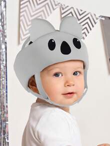 Cute Bear Anti-Fall Hat, Baby Toddler Walker Hat, Anti-Collision Protective Headgear For Children Aged 10-36 Months - Gray Koala - View 2