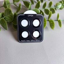 1pc Multi-Color Lens Protector For Xiaomi Redmi Note 15/15Pro/15Pro+, Device Protection, Fashionable Design, Precise Fit, Durable Glass, High-Quality Lens Protector, Smartphone Lens Protector, Tempered Glass Lens Protector, Smartphone Accessories, Phone Care Kit - Multicolor - View 9