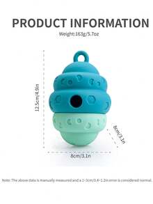 1pc Elastic Slow Feeder Pet Toy, Silicone Honeycomb Shaped Slow Feeder Bowl For Dogs & Cats, Silicone Material