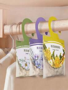 Wardrobe Fragrance Bags, Deodorizing, Anti-Mold, Anti-Moth, Car Air Freshener, Hanging Design, Floral Scent, Bedroom Fragrance Bags, Long-Lasting Aroma, Home Decor, Room Decor, Outdoor Garden Decor, Suitable As Home Gifts For Women, Mothers, Friends, Girlfriends,Spring Summer Picks,Brides Maid Gifts,Room,Bedroom Deccor,Bedroom Deccor,Beach,Travel,For Men,For Women,Vacation - Multicolor - View 6