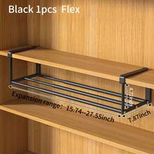 1 kệ đựng giày có thể mở rộng - Kệ kim loại tiết kiệm không gian với các ngăn điều chỉnh được, thiết kế cổ điển cho gia đình và văn phòng, không cần lắp ráp, tủ đựng giày. - Nhiều màu - Xem 13